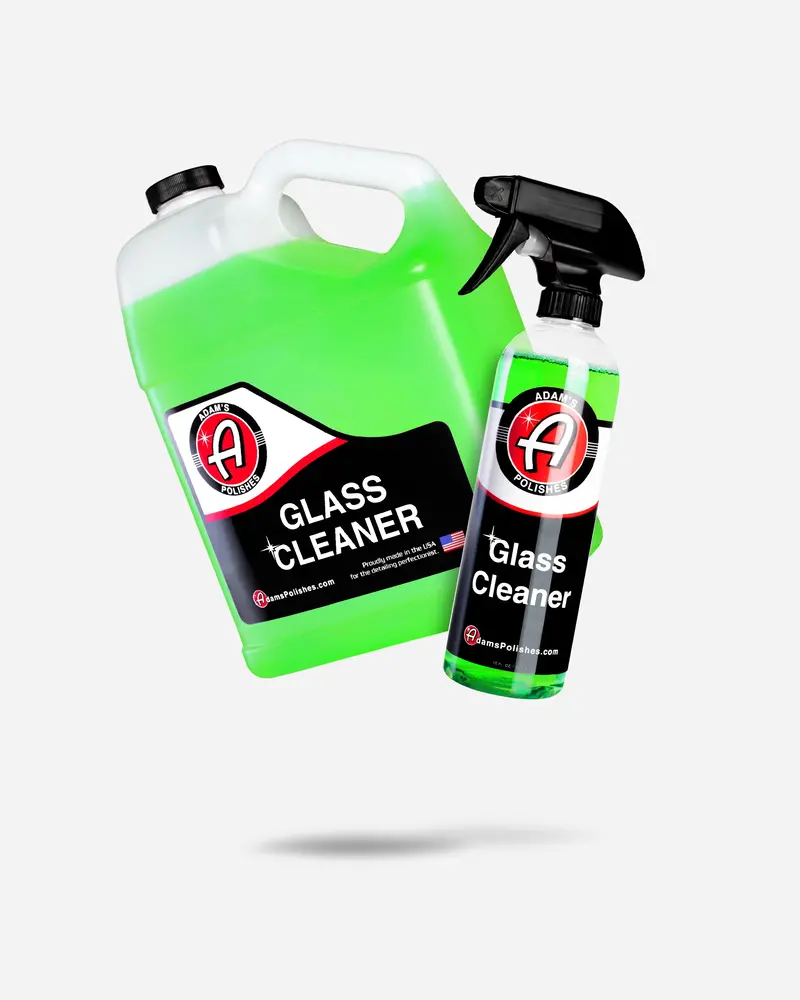 Adam's Glass Cleaner Gallon With Free 16Oz 1