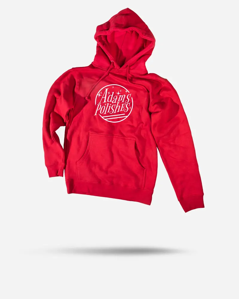 Adam's Holiday Red Ornament Hoodie 1