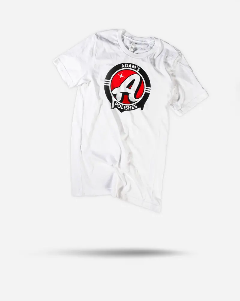 Adam's Melting Logo White T-Shirt 1