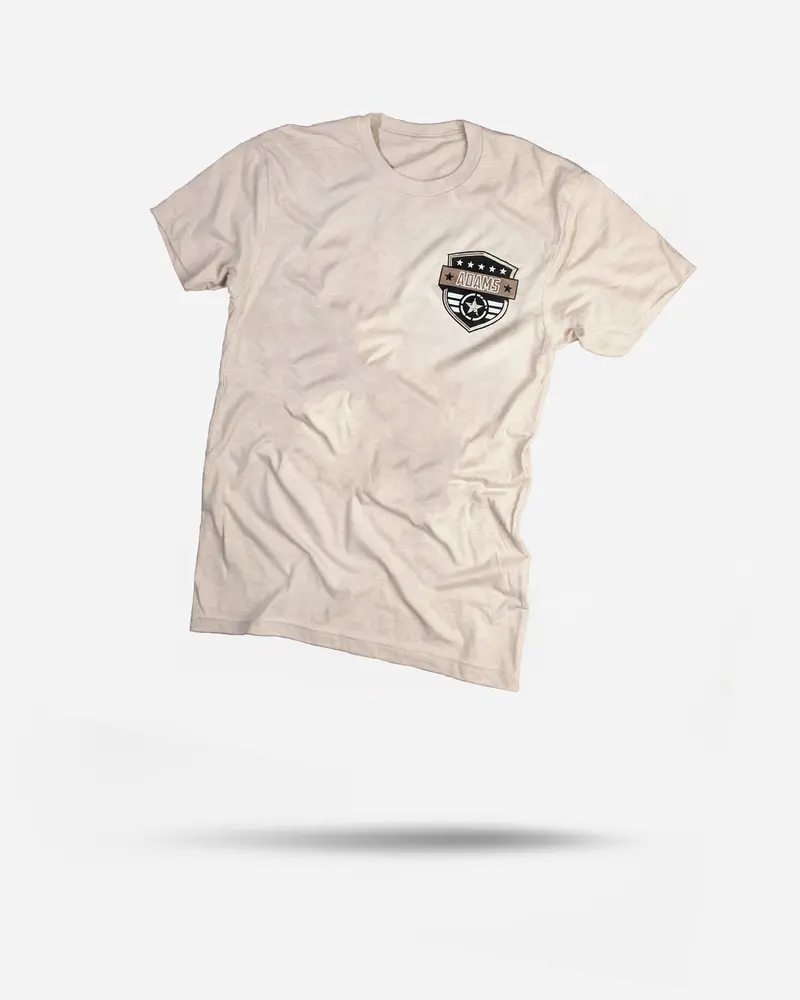 Adam's Memorial Day Tan T-Shirt 2022 1