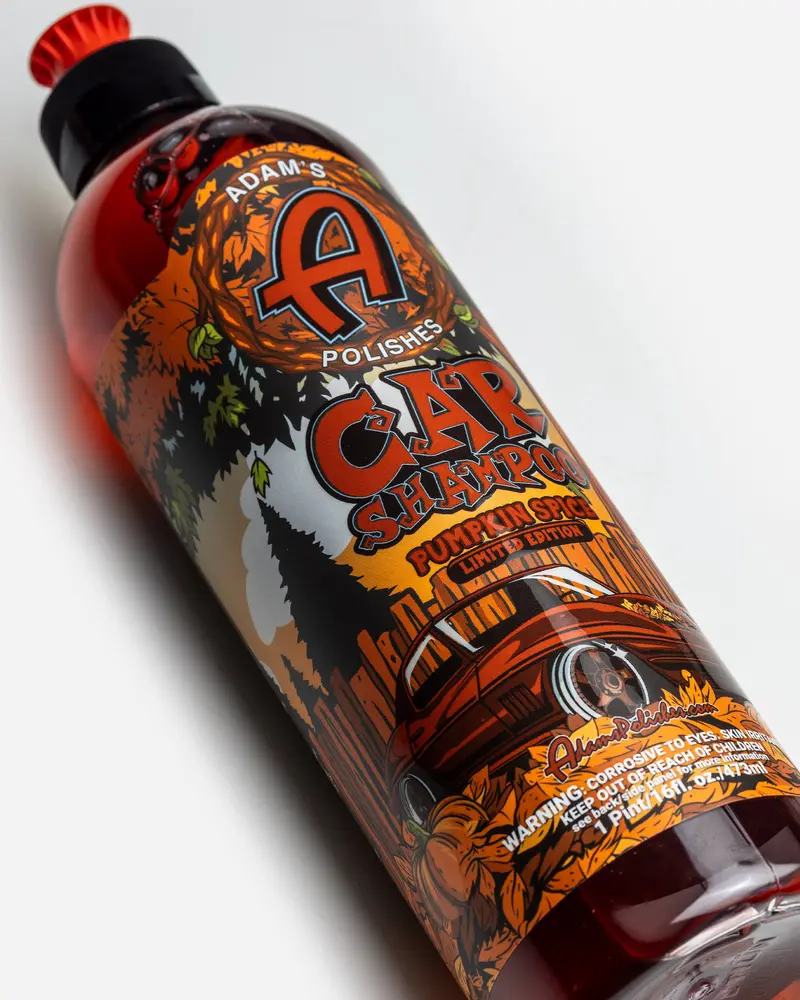 Adam's Pumpkin Spice Car Shampoo 2025 2