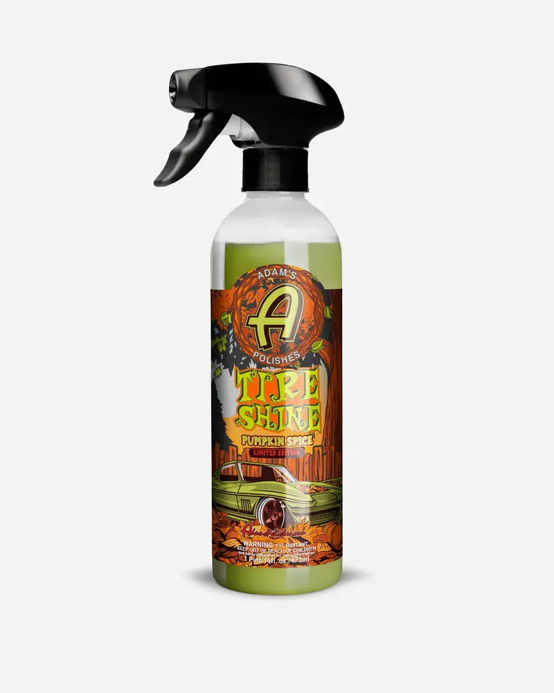 Adam's Pumpkin Spice Tire Shine 2025 1