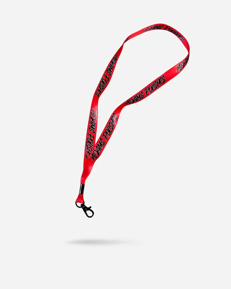 Adam's Red Lanyard 1