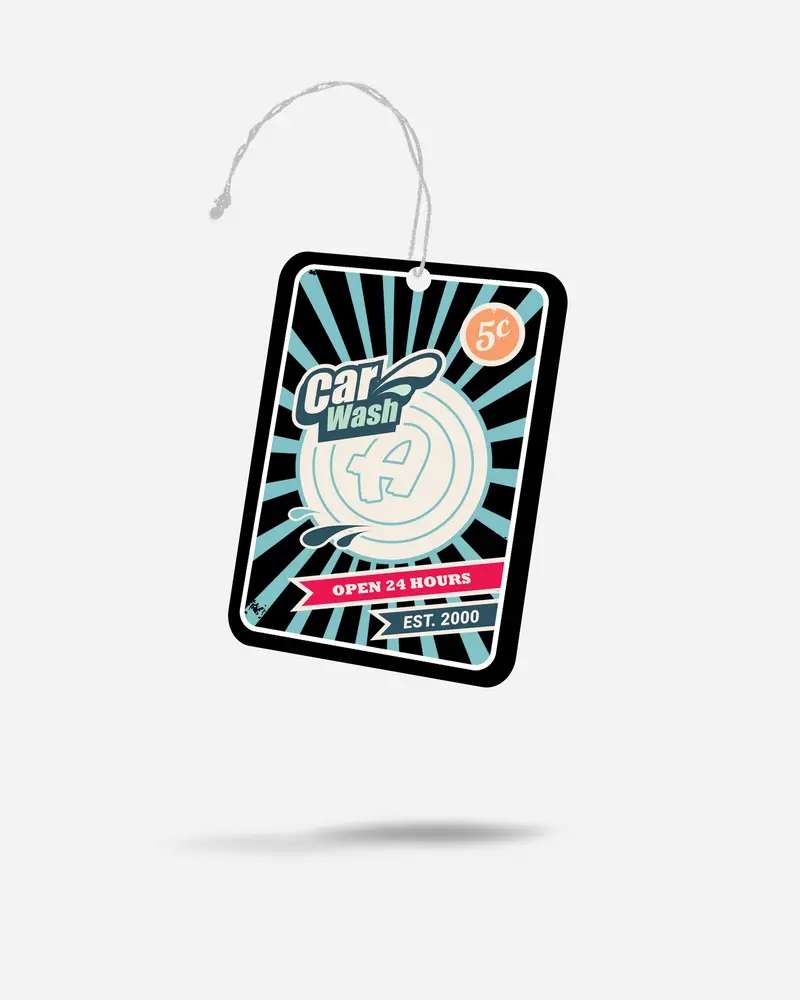 Adam's Retro Car Wash Air Freshener 1