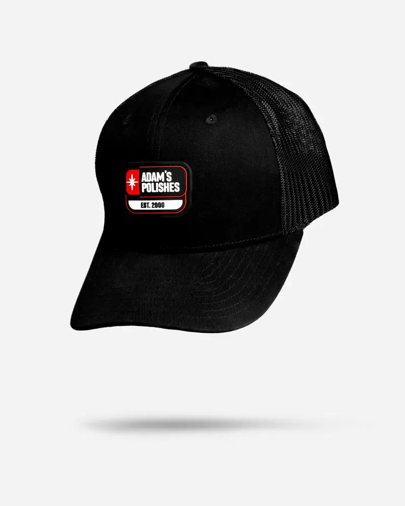 Adam's Shine Patch Black Trucker Hat 1