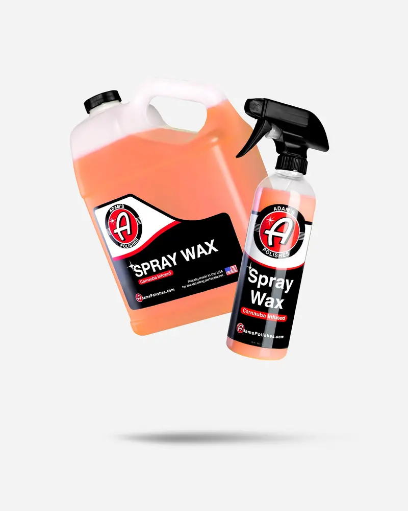 Adam's Spray Wax Gallon With Free 16Oz 1