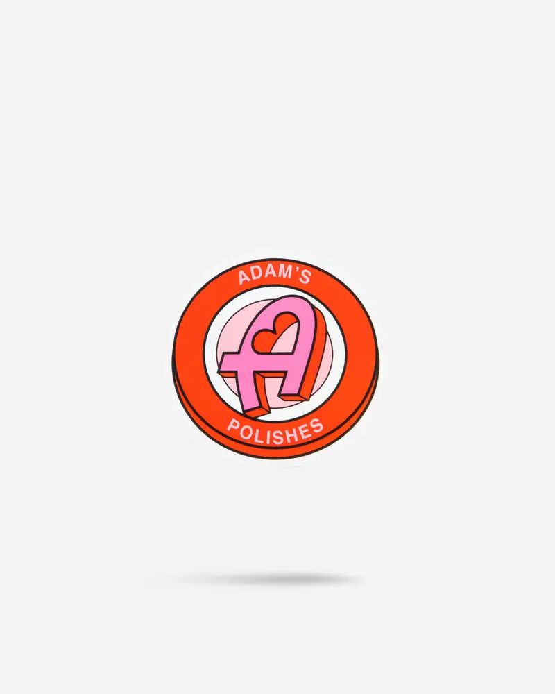 Adam's Valentine's 3" Sticker 1