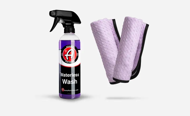 Adam's Waterless Wash & Towel Combo 1