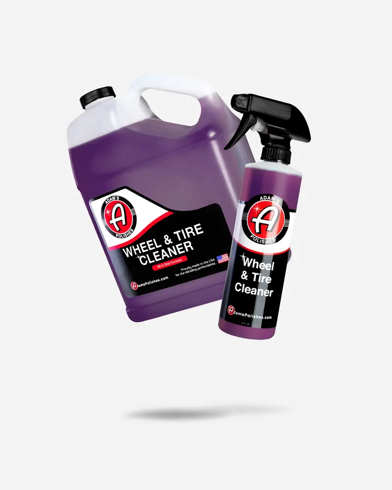 Adam's Wheel & Tire Cleaner Gallon With Free 16Oz 1