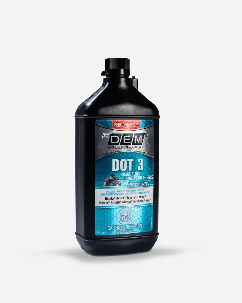 Adam's X Recochem Oem Dot 3 Brake Fluid Asian Vehicles 1 Quart 1