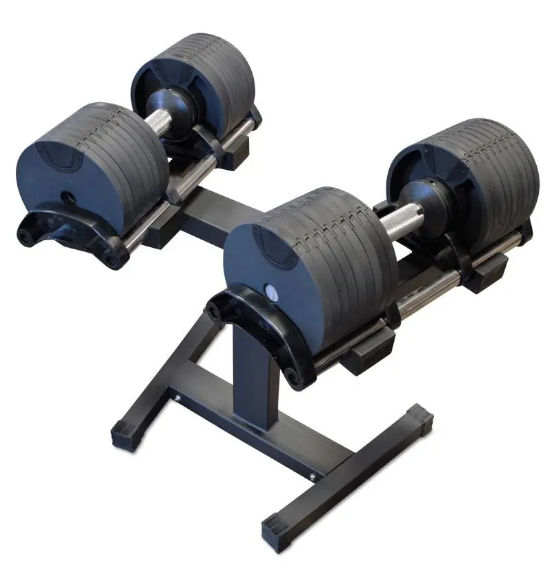Adjustable Steel Dumbbell Set W/ Rack 4.5-70Lb 1