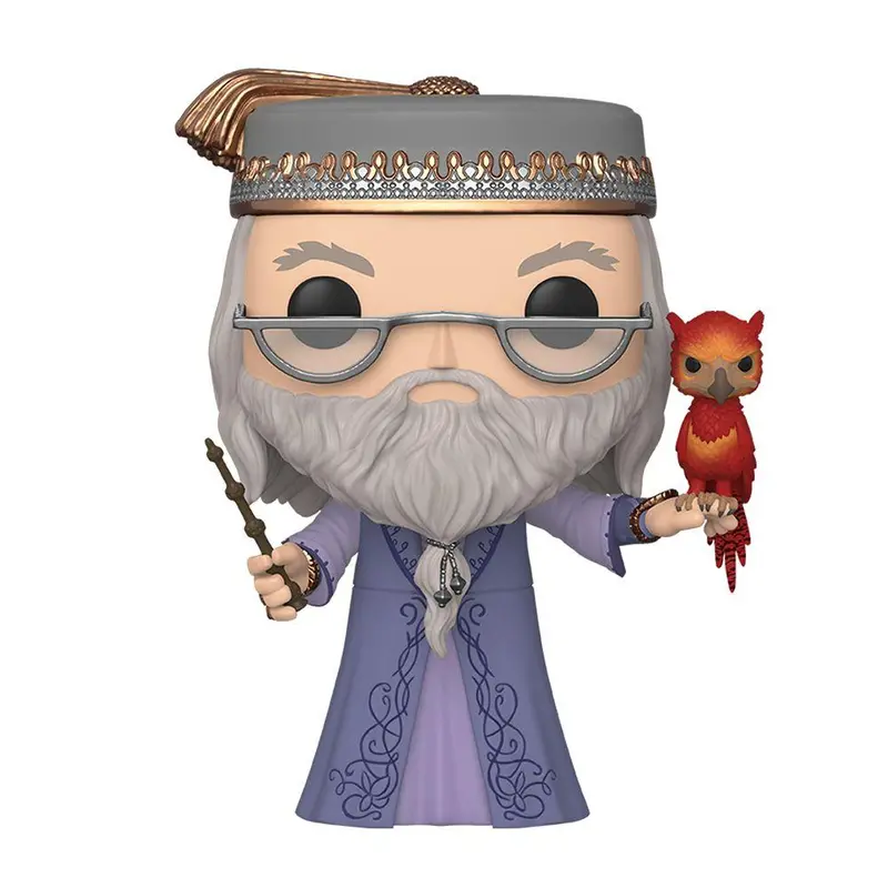 Albus Dumbledore With Fawkes 10" Funko Pop! Movies Vinyl Figure From Harry Potter 1