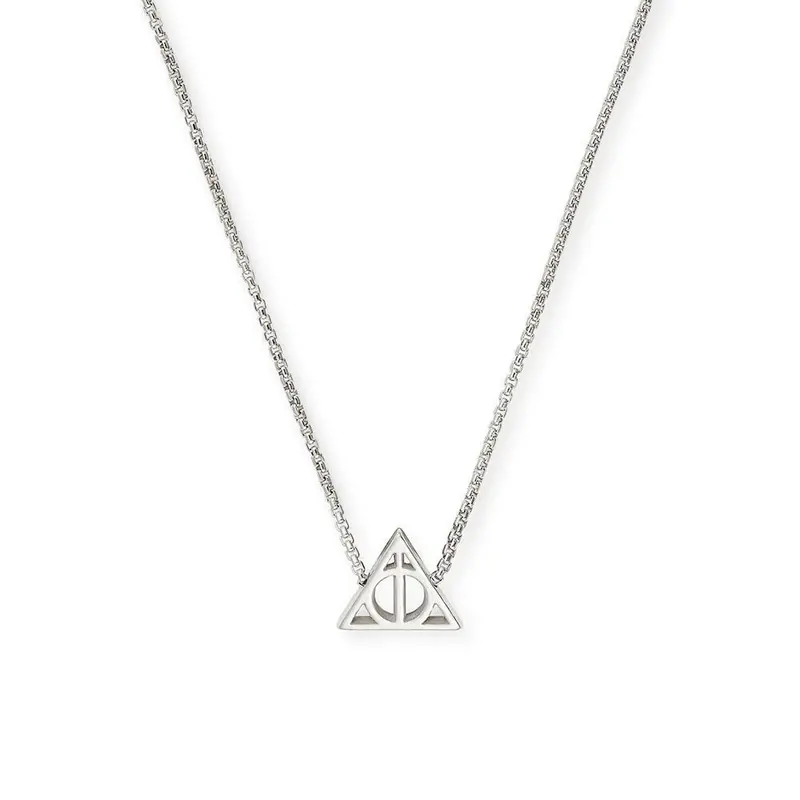 Alex And Ani Deathly Hallows Adjustable Necklace Sterling Silver 1