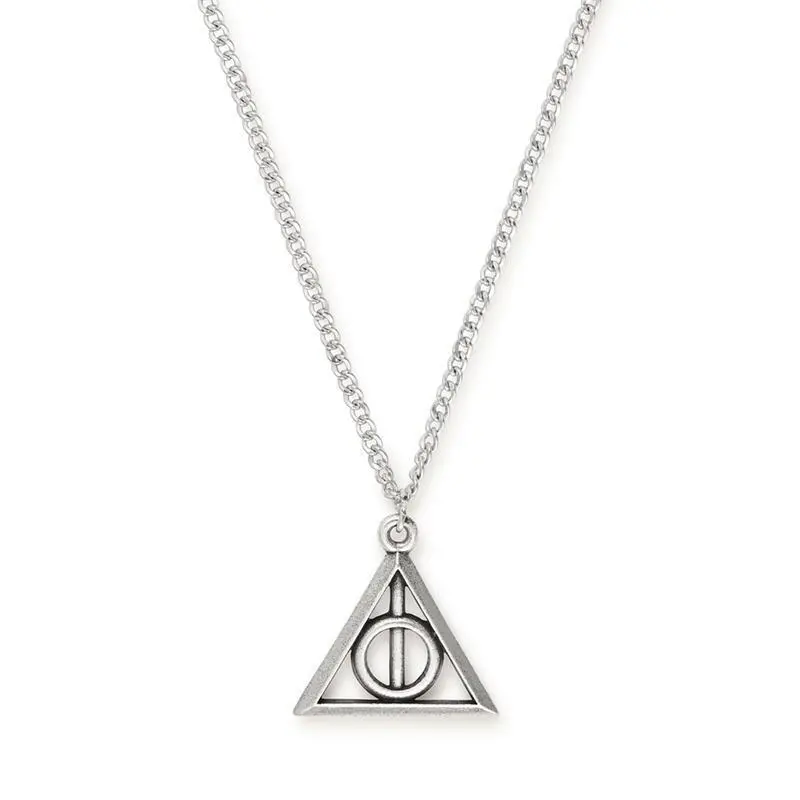 Alex And Ani Deathly Hallows Necklace Silver 1