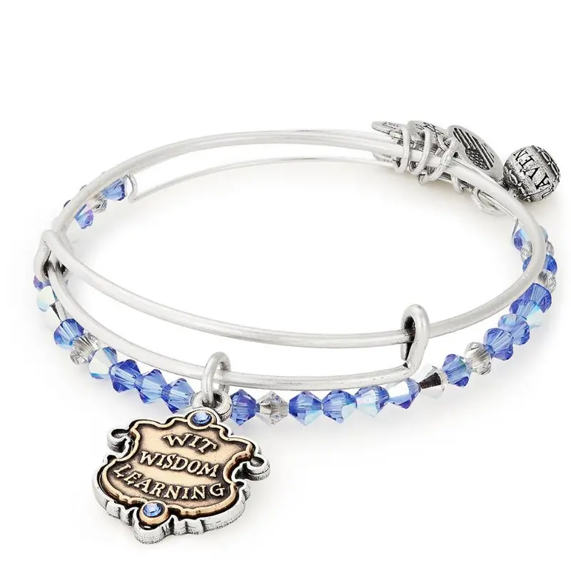 Alex And Ani Harry Potter Ravenclaw Motto Bracelet, Set Of Two 1