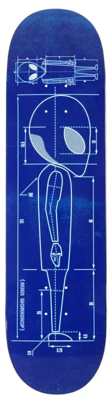Alien Workshop Blueprint 1 8.375" Deck 1