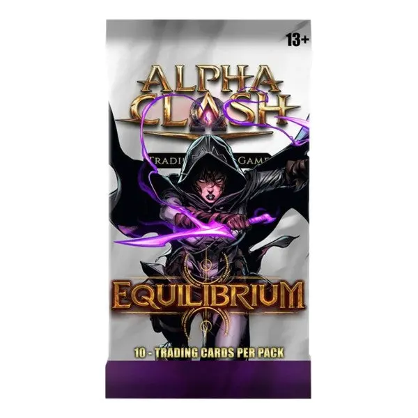 Alpha Clash Tcg: Equilibrium Booster Pack 1