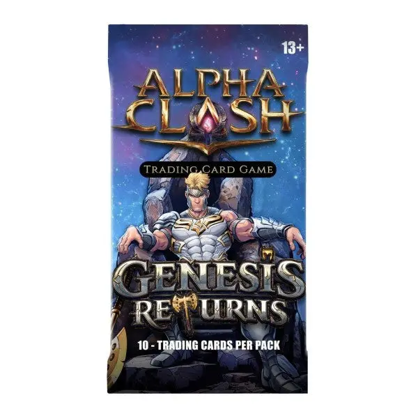 Alpha Clash Tcg: Genesis Returns Booster Pack 1