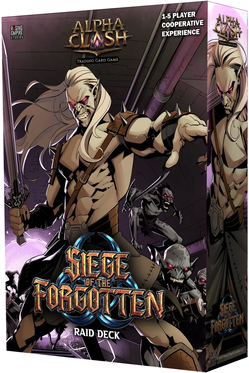 Alpha Clash Tcg: Siege Of The Forgotten Pve Box 1