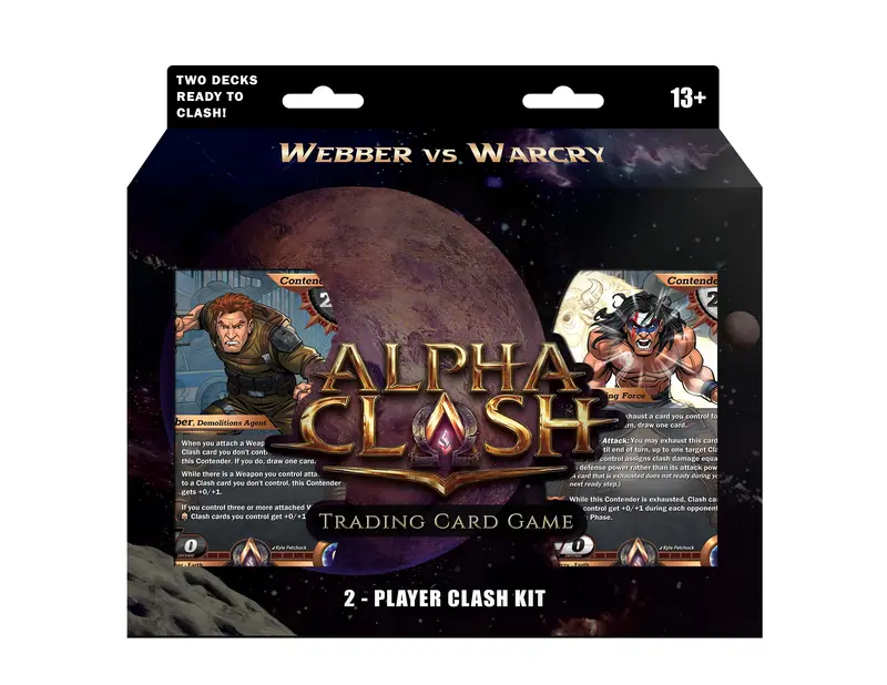 Alpha Clash Tcg: Unrivaled 2-Player Clash Kit 1
