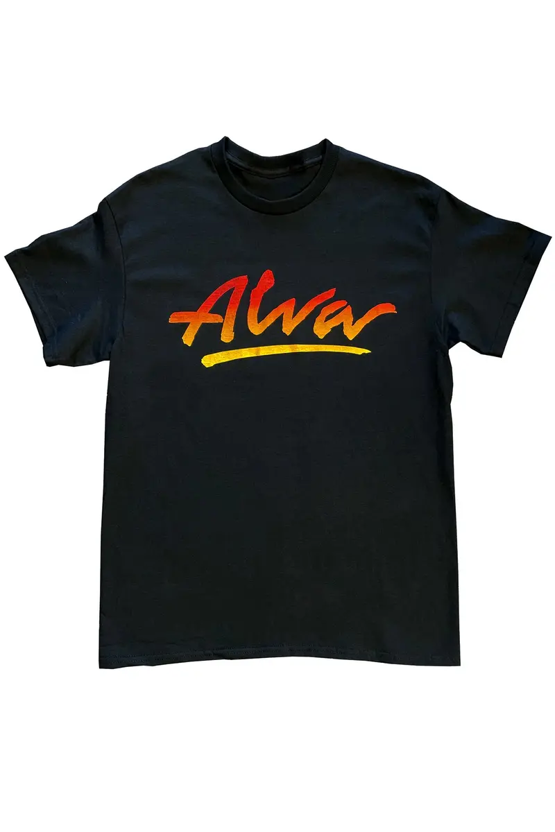 Alva Black Og Flame Logo T-Shirt 1