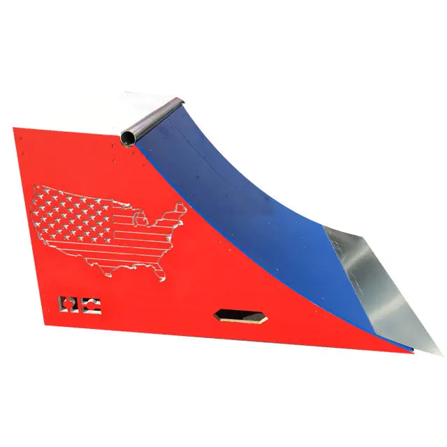 American Flag Quarterpipe - 3Ft Wide 1