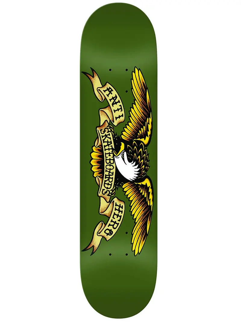 Antihero Deck Classic Eagle Green 8.38" 1