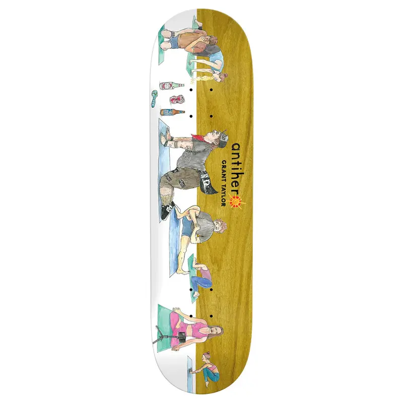Antihero Grant Taylor I Farted In Yoga Class 8.5" Deck 1
