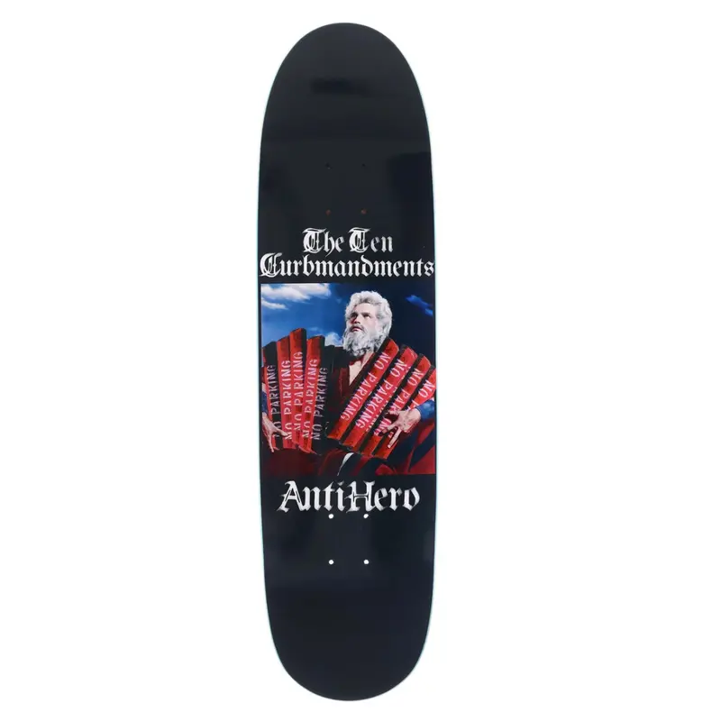 Antihero Ten Curbmandments Skateboard Deck 1