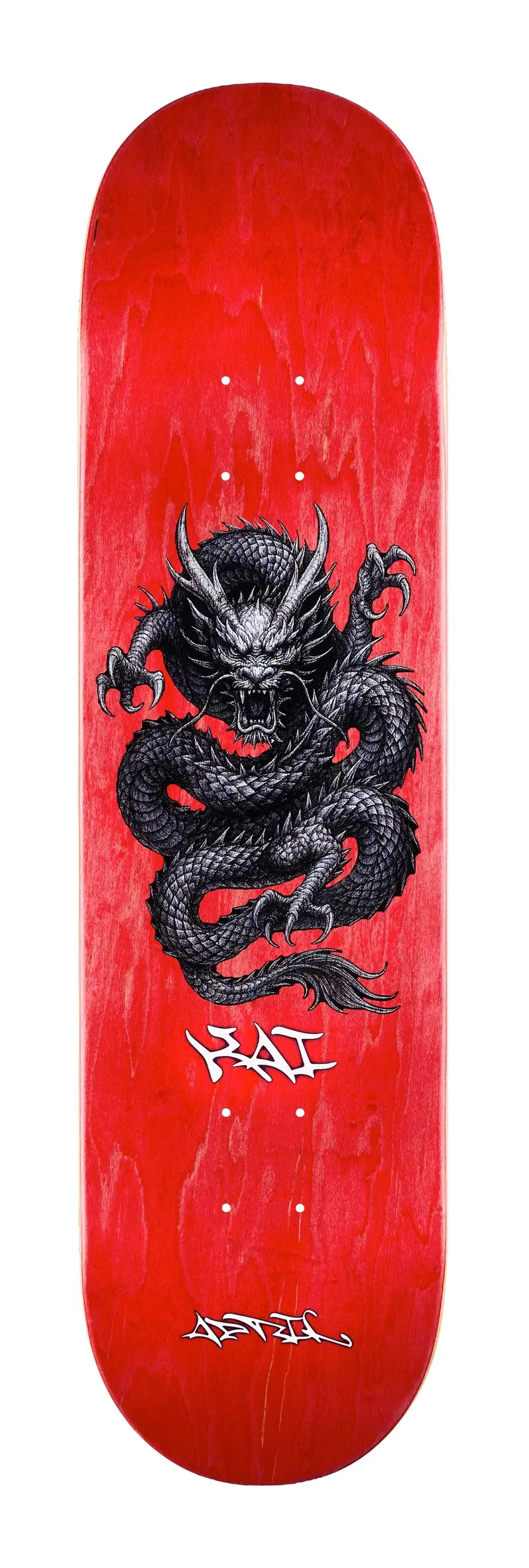 April Kai Kishi Fantasy Red 8.25" Deck 1