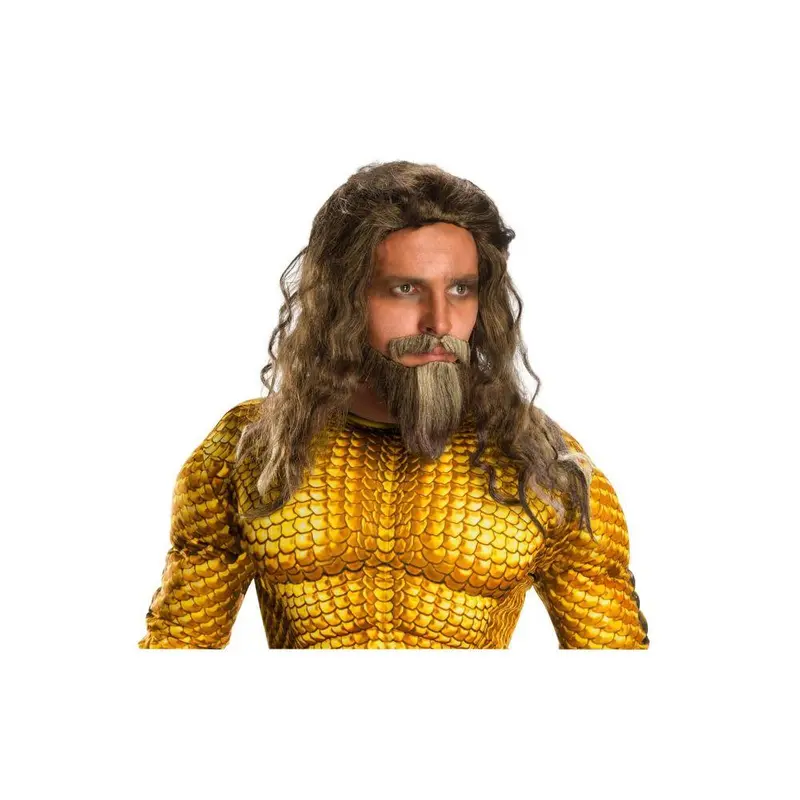 Aquaman Beard & Wig Set From Aquaman Movie 1