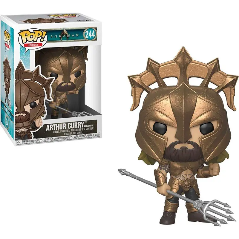 Aquaman Movie Arthur Curry (As Gladiator) Funko Pop! Heroes Vinyl Figure 1