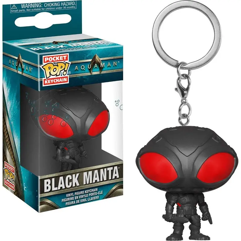 Aquaman Movie Black Manta Funko Pocket Pop! Keychain 1