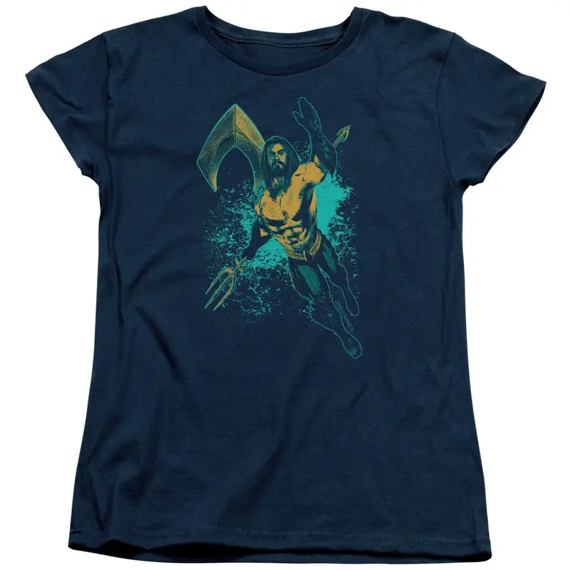 Aquaman Movie Make A Splash Women's T-Shirt 1