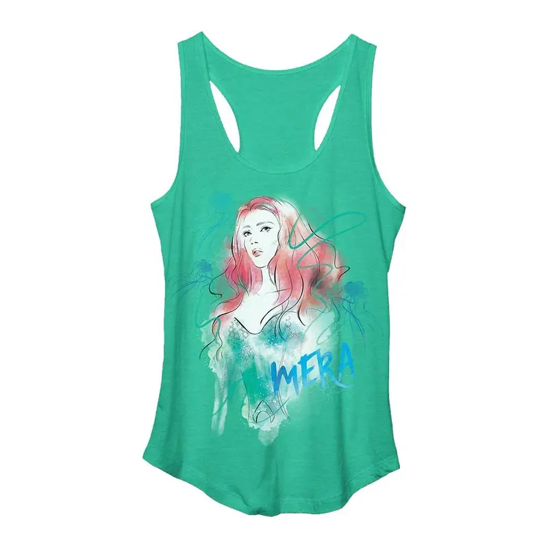 Aquaman Movie Mera Women's Flowy Exclusive Racerback Tank 1
