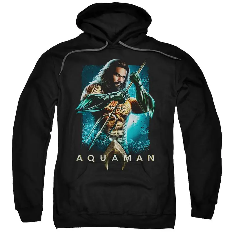 Aquaman Movie Trident Hoodie 1