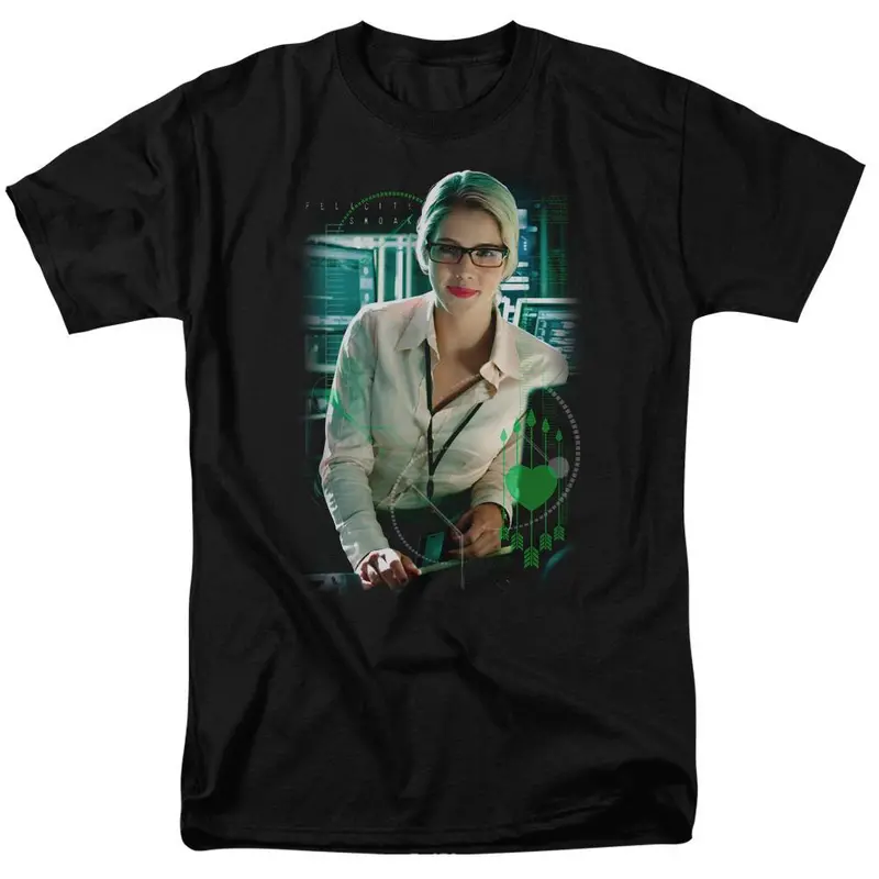Arrow Tv Series Felicity Smoak T-Shirt 1