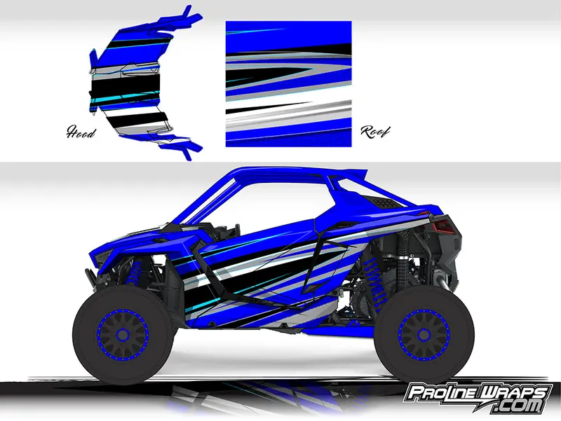 Atomic Design Vehicle Wrap Kit for Polaris RZR Pro XP