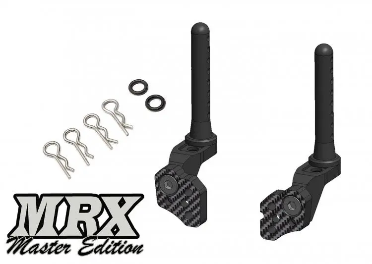 Atomic Mrx Master Touring Lexan Body Mount Rear Mrxme-Up04-B 1