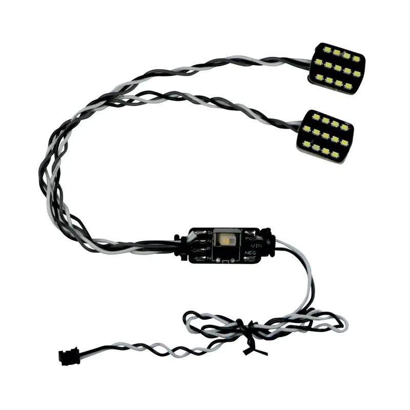 Attack 19Mm Rectangular Headlights 1