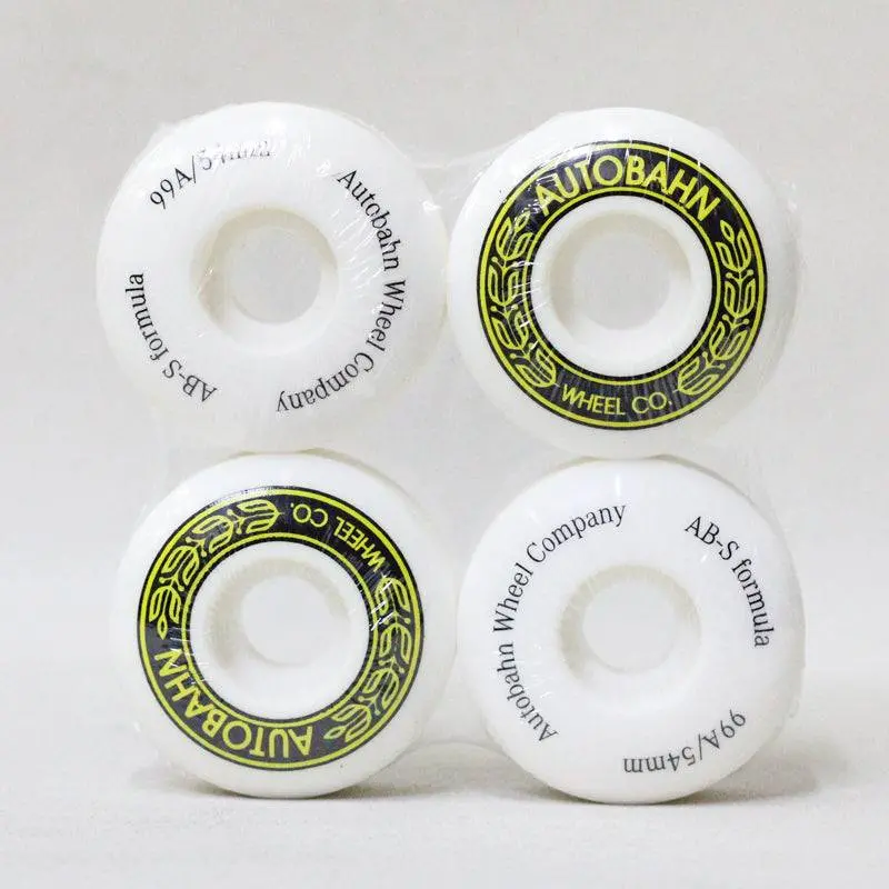 Autobahn Ab-S Skateboard Wheels White 2