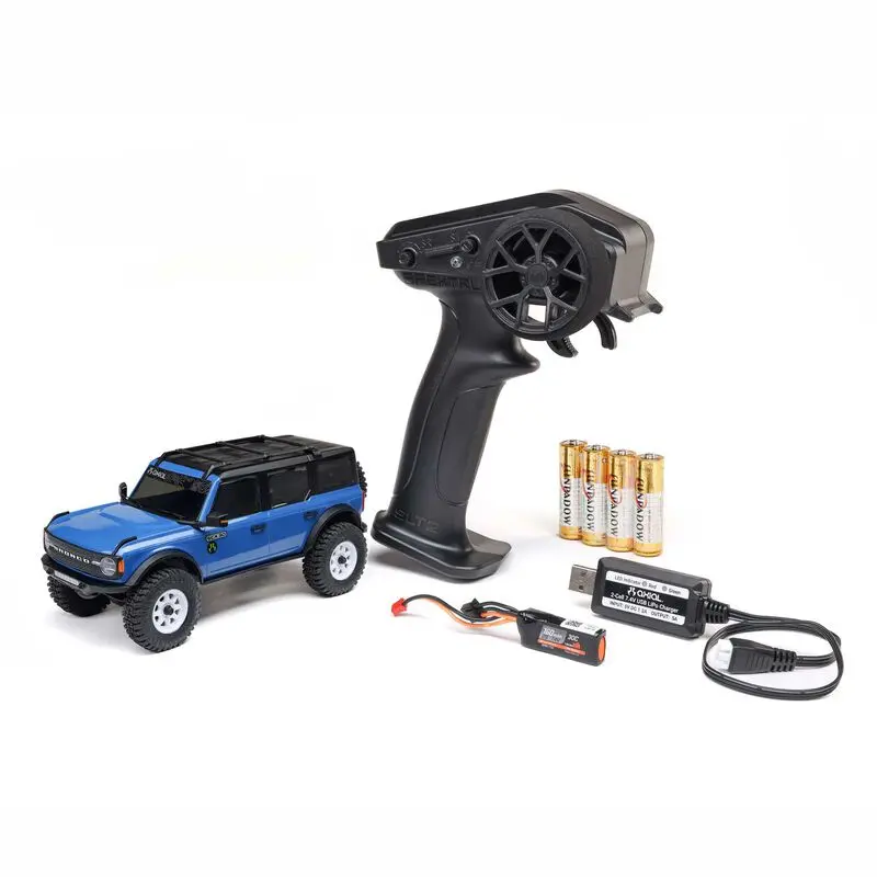 Axial: 1/30 Scx30 Ford Bronco 4X4 Rtr Brushed Rock Crawler 1
