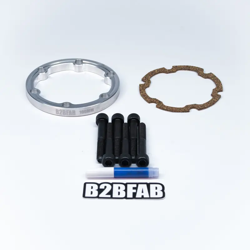 B2bfab 100Mm Axle Spacer Kit, For Vw Mk7 | Mk6 | Mk5 |Mk4, One Kit Per Side 1