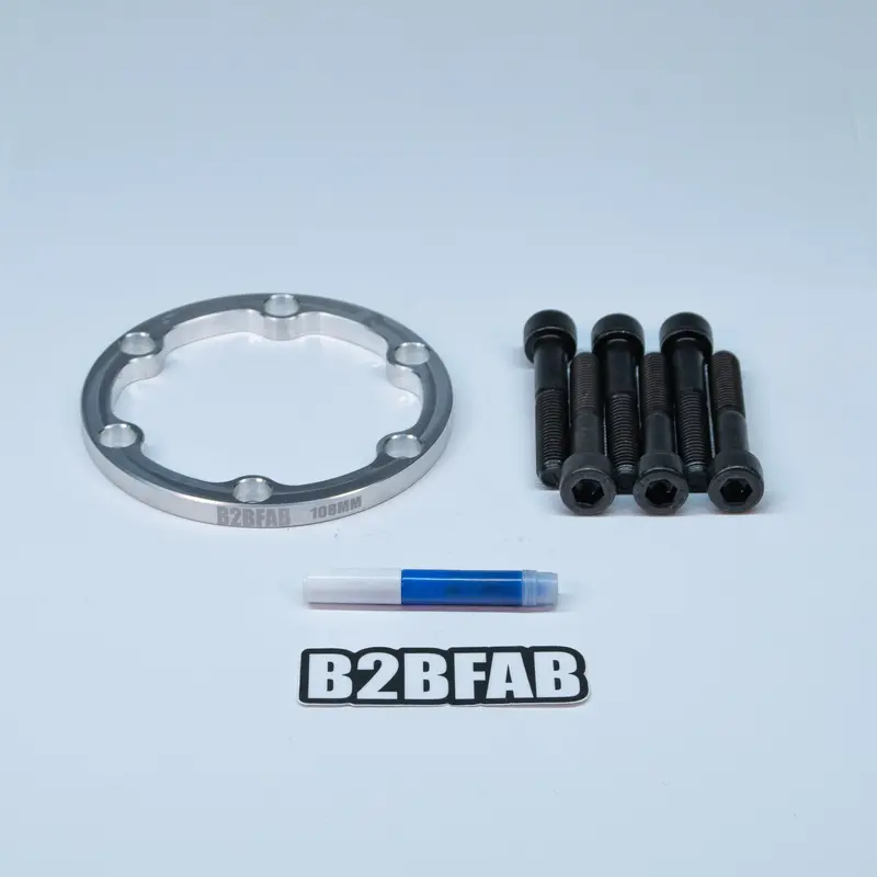 B2bfab 108Mm Axle Spacer Kit, For Vw Mk7 | Mk6 | Mk5 |Mk4, One Kit Per Side 1