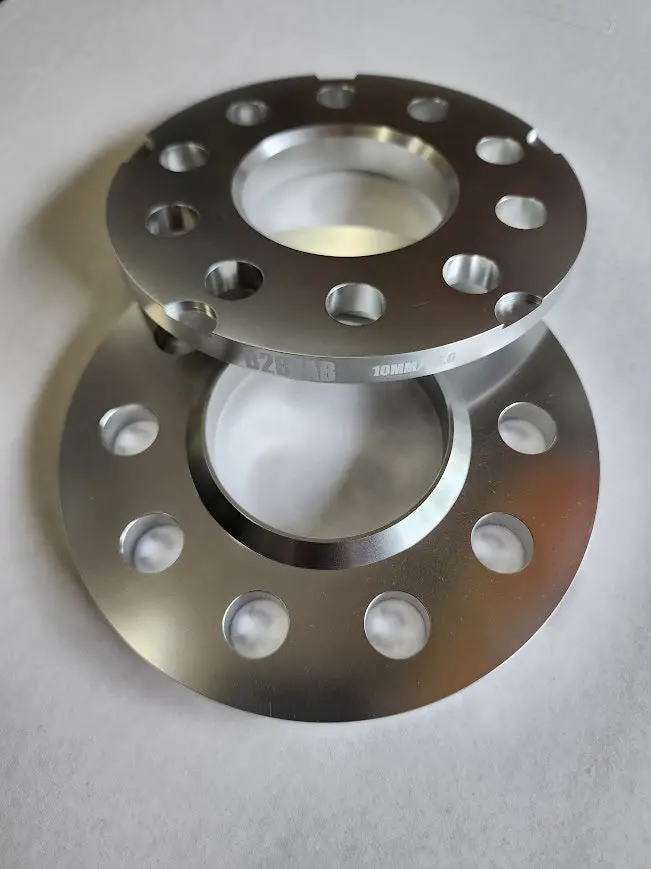 B2bfab 10Mm Wheel Spacer Pair, 5X112 For 66.6 Center Bore 80Mm Bevel 1