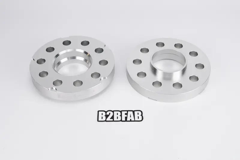 B2bfab 20Mm Wheel Spacer Pair, 5X112 For 66.6 Center Bore 1