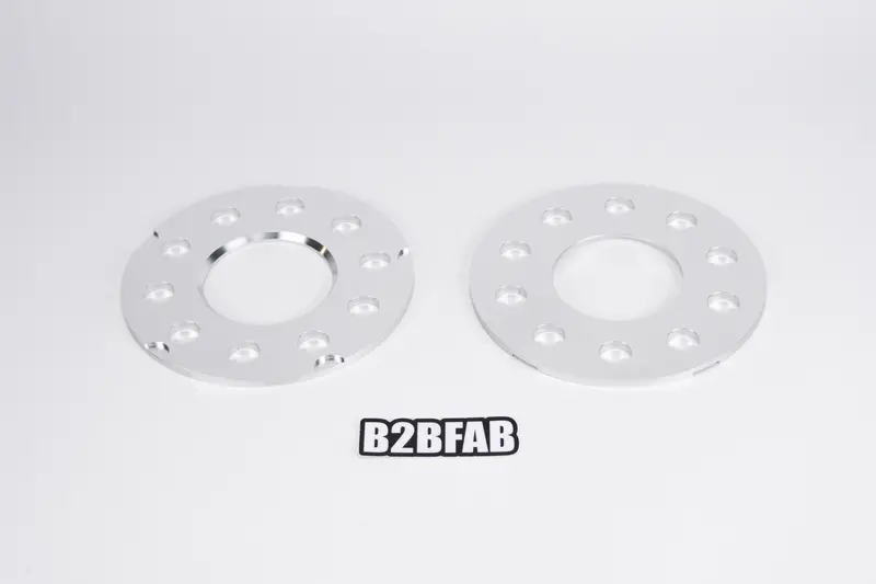 B2bfab 5Mm Wheel Spacer Pair, 5X112 For 66.6 Center Bore 1