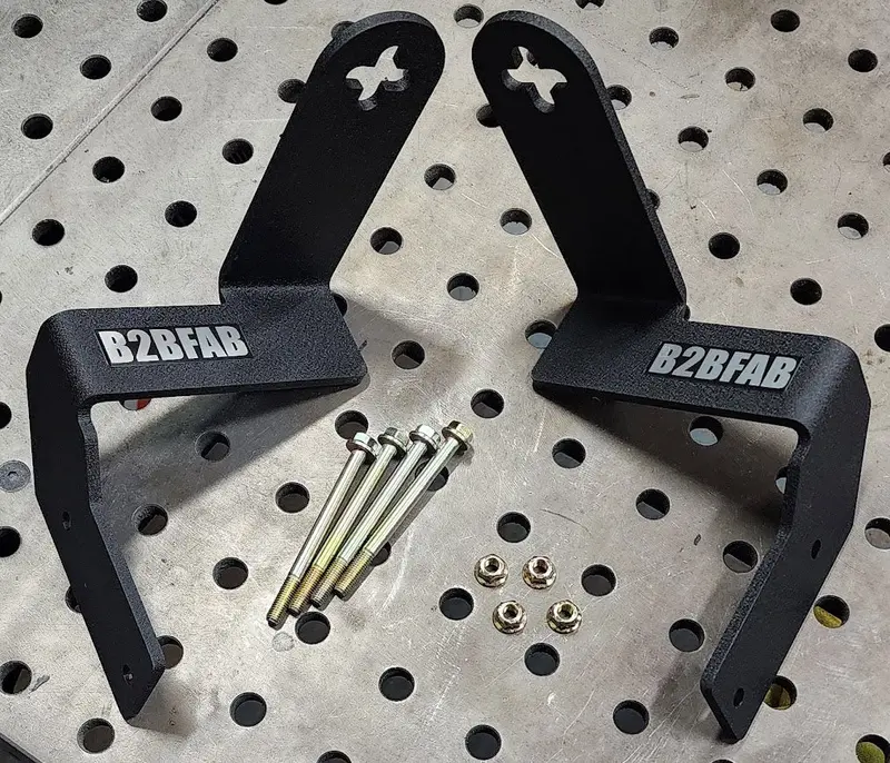 B2bfab Atlas Auxiliary Light Bracket, For 2024+ Facelift Atlas Models 1