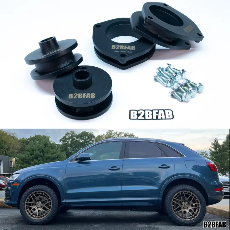 B2bfab Audi Q3 Mk1 Camber Correcting Lift Kit 1
