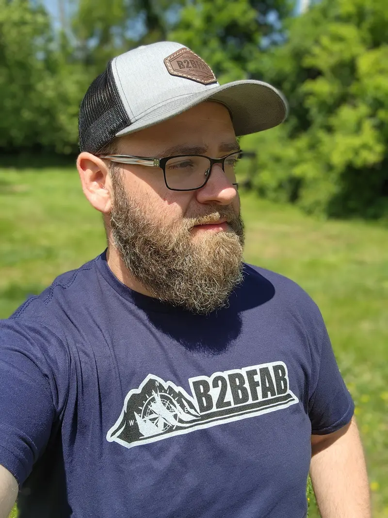 B2bfab Blue Mountain Graphic T-Shirt 1